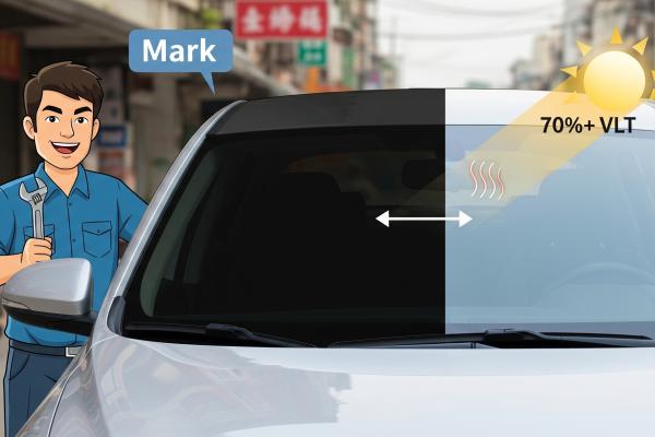 哇咧！隔熱紙新規定殺到！Mark師傅帶你破解70%透光率之謎！