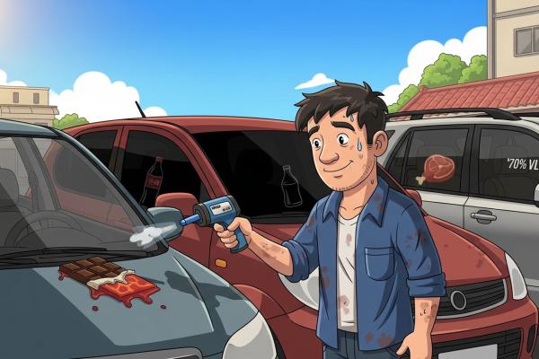 哇咧！隔熱紙新規定殺到！Mark師傅實測丹龍BR，透明也能擋太陽？