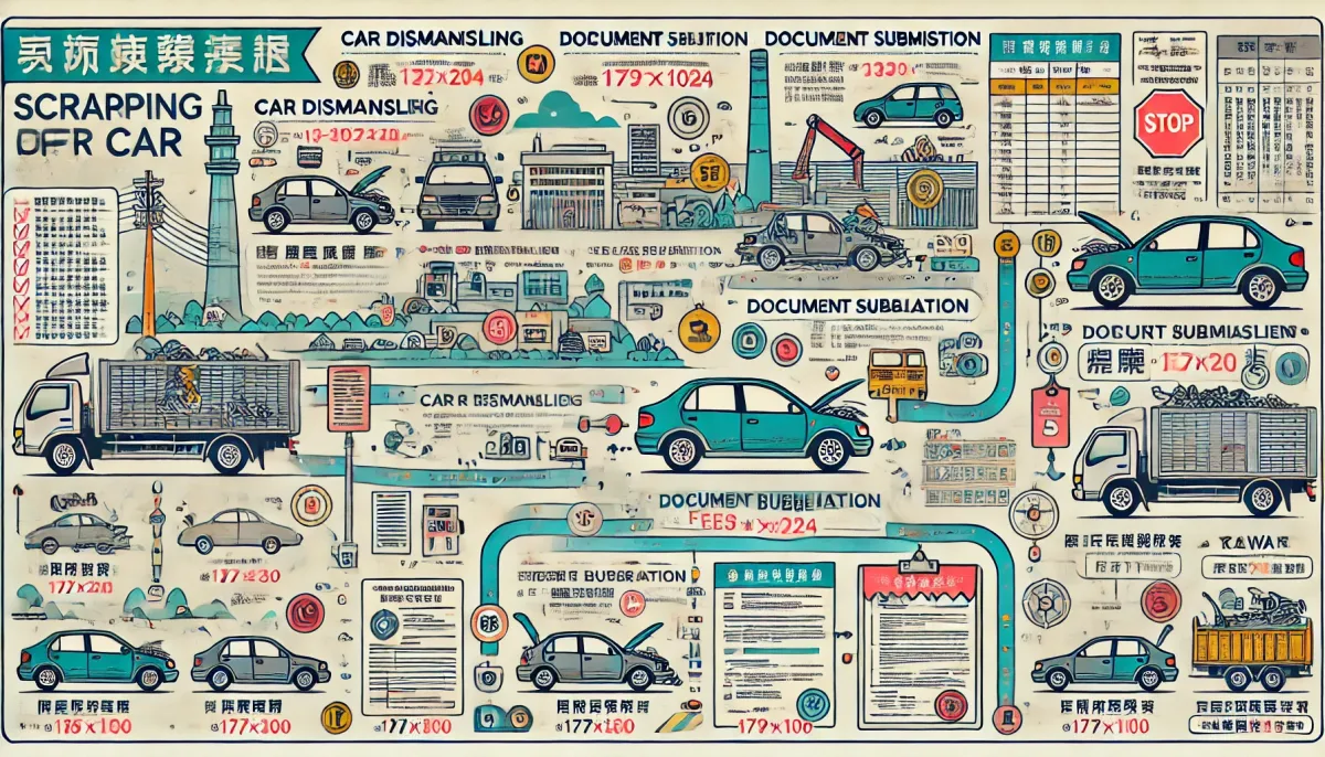 換新車前舊車怎麼處理？報廢、回收、舊換新、貨物稅流程大解析！