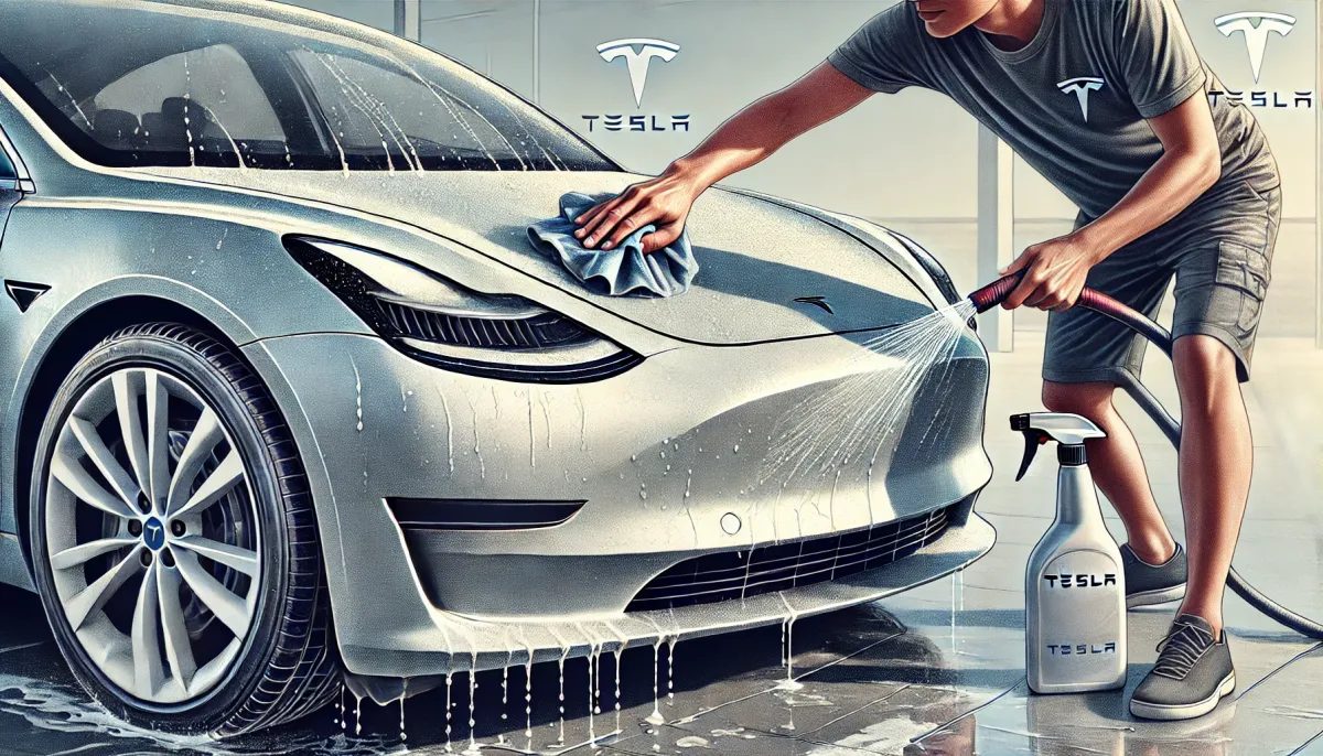 特斯拉 Model 3 洗車指南：告別冷氣進氣口進水夢魘！