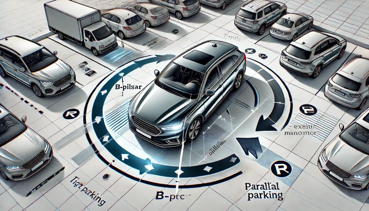 開車技巧教學：活用B柱，讓你輕鬆解決停車及出庫難題！