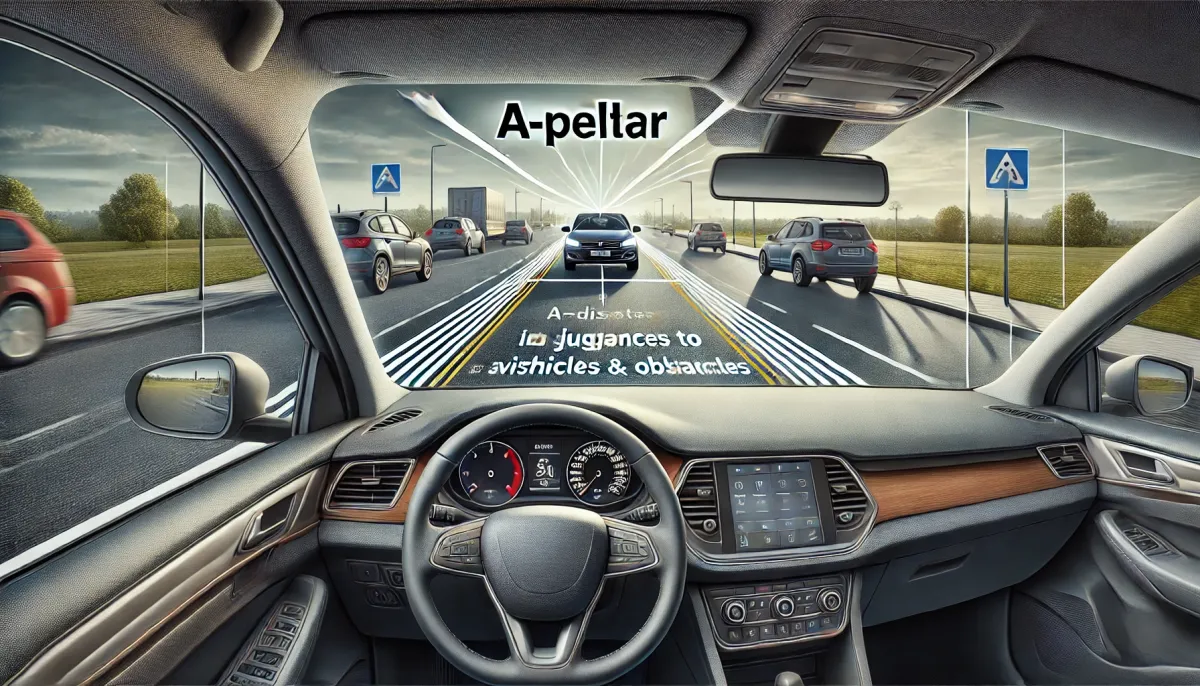 開車技巧大公開！利用A柱夾角輕鬆判斷車距，安全駕駛不再是難事！