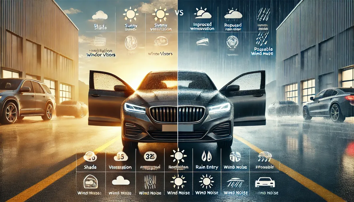 裝晴雨窗好嗎？汽車專家帶你深入分析優缺點！