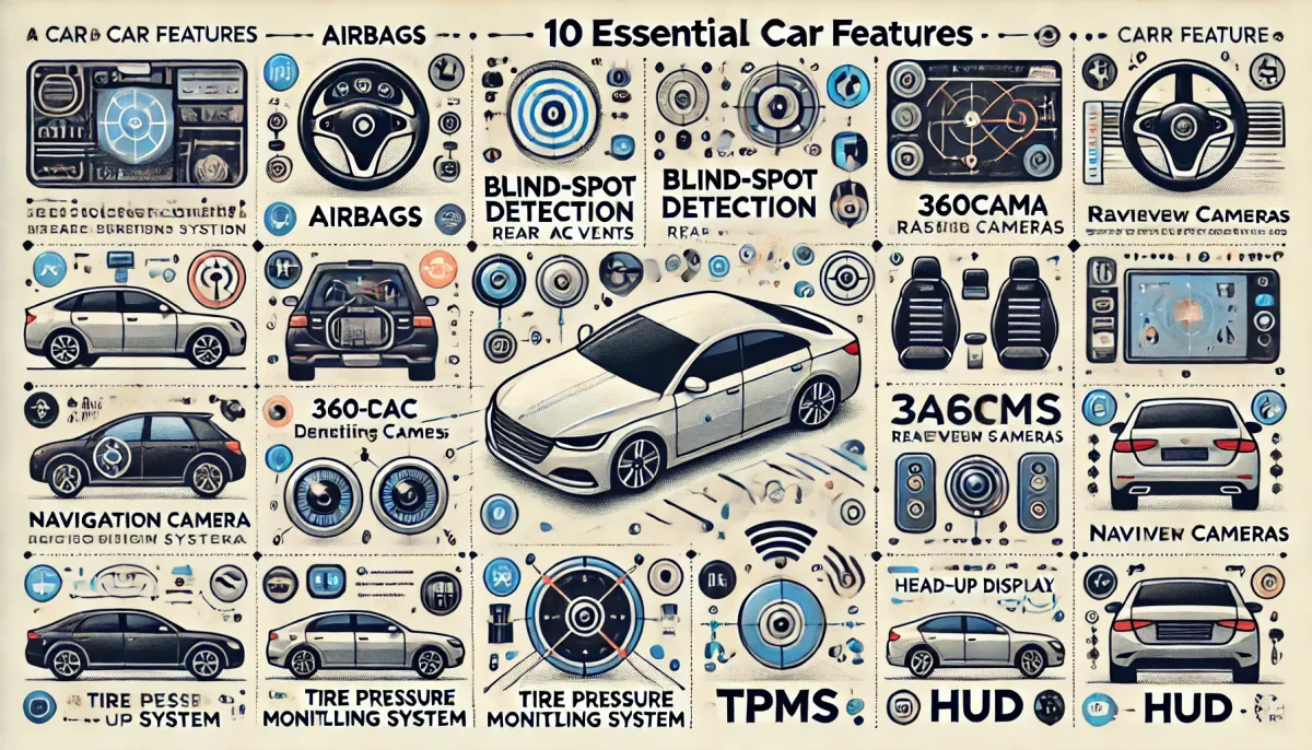 買車必備！教你挑選10大實用汽車配備，讓你安全舒適又省心！