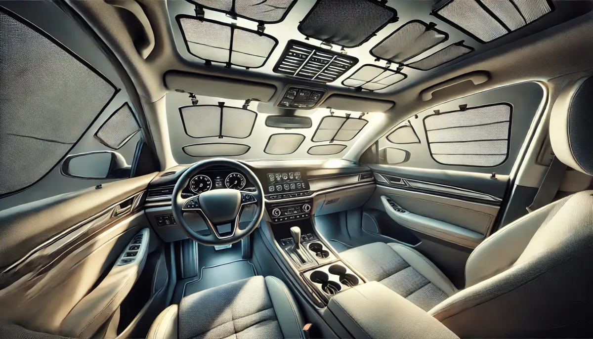 炎炎夏日，汽車內飾大敵！教你如何用遮陽板保護愛車！