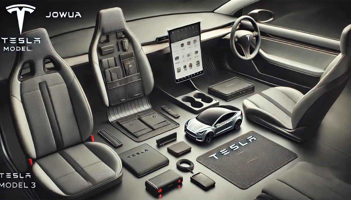 特斯拉Model 3煥新版配件大揭秘！Mark帶你一次看懂Jowua最強配件！