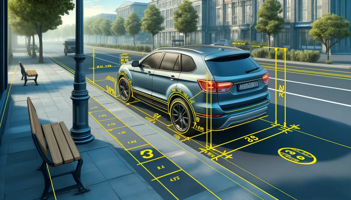 開車停車總是怕蹭到？教你用簡易方法精準控制車頭距離！