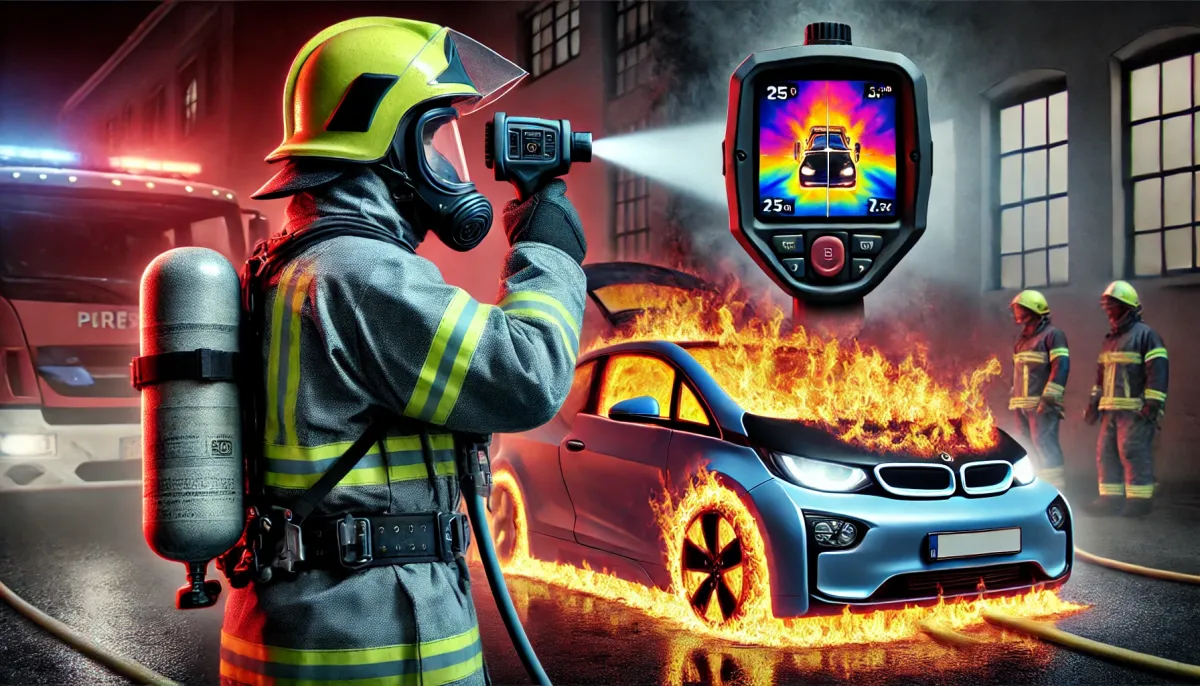 電動車起火怎麼辦？專業汽車技師教你如何應對鋰電池火災！