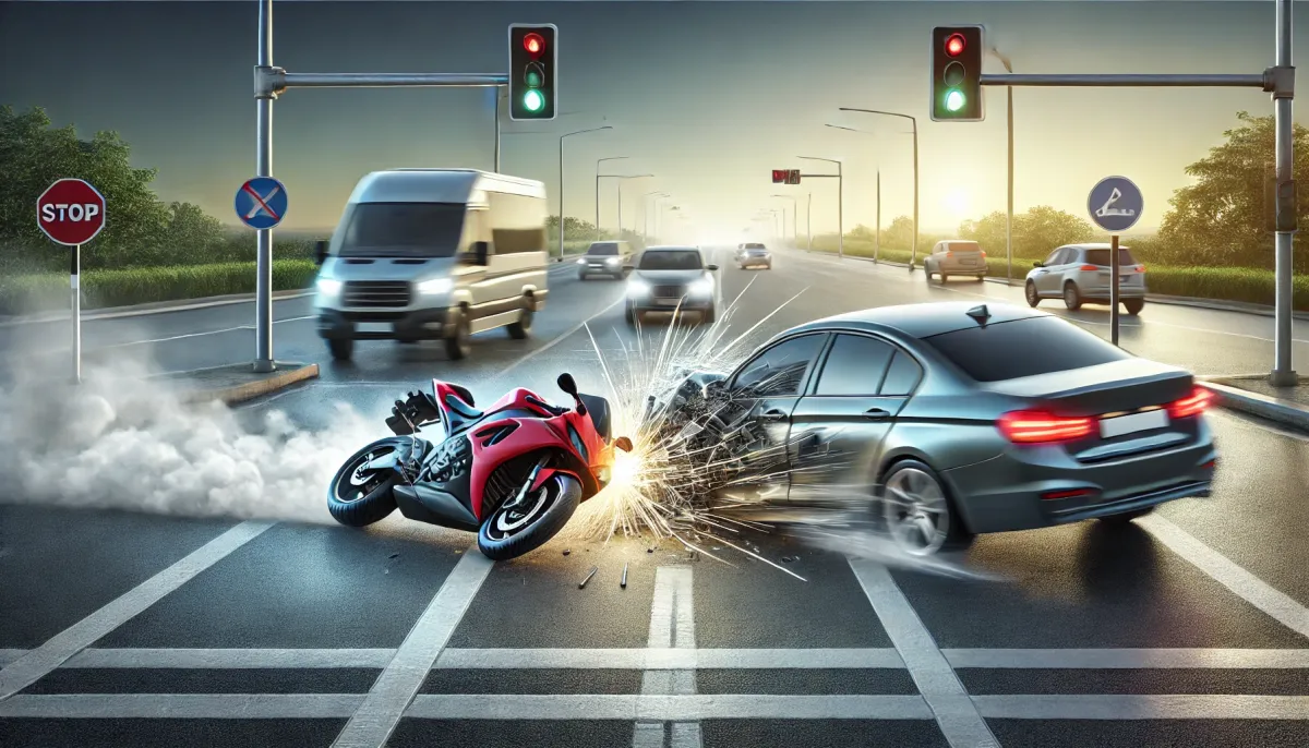 直行機車撞上右轉汽車，調解結果竟是這樣？！你絕對想不到！