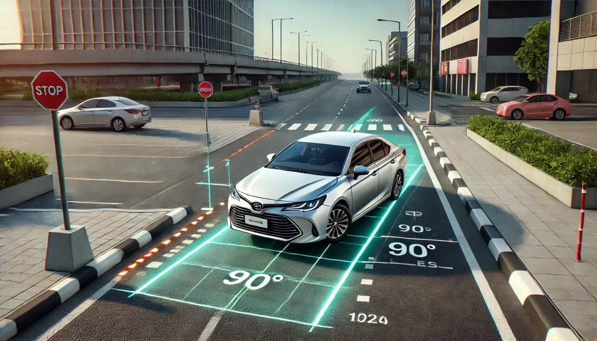 進90度角停車場，避免擦撞的駕駛技巧！老司機教你輕鬆入位！