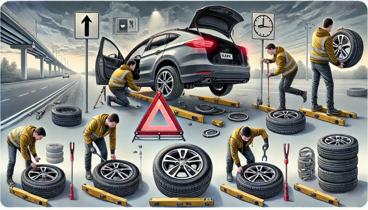 更換備胎超簡單！教你三步驟輕鬆搞定爆胎危機！