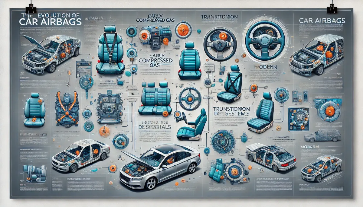 汽車安全氣囊的演進史：從致命缺陷到AI智能守護，一探汽車安全科技的驚人突破！