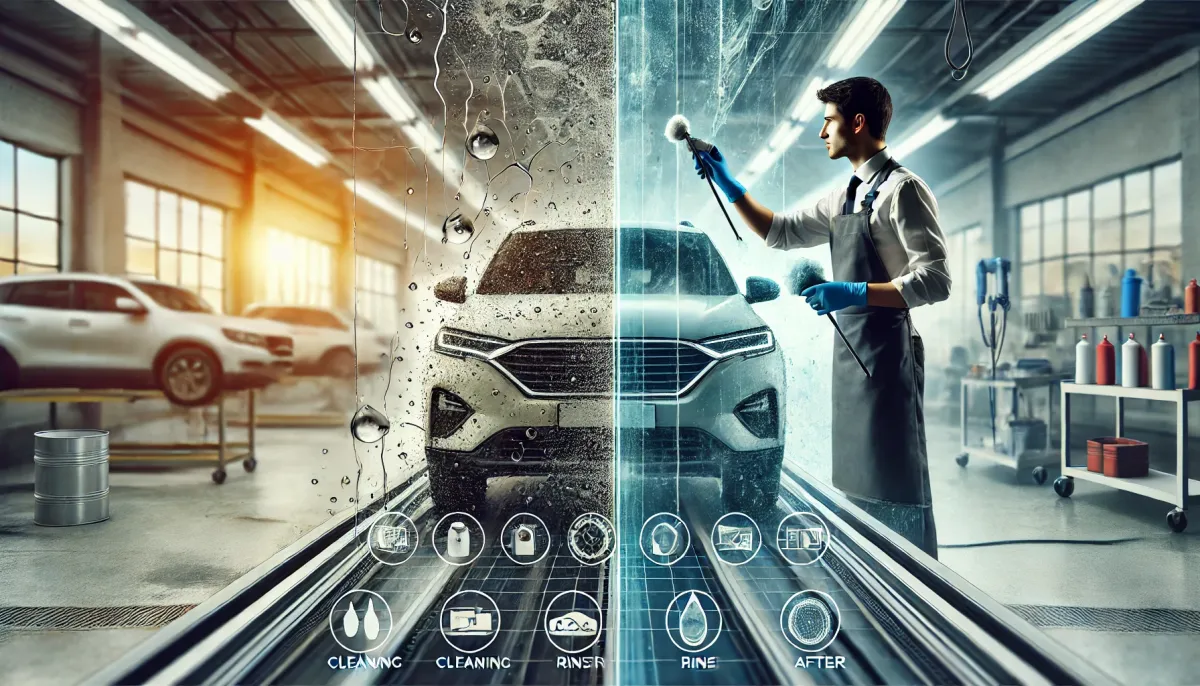 開車視線模糊？教你一招快速去除油膜，提升行車安全！