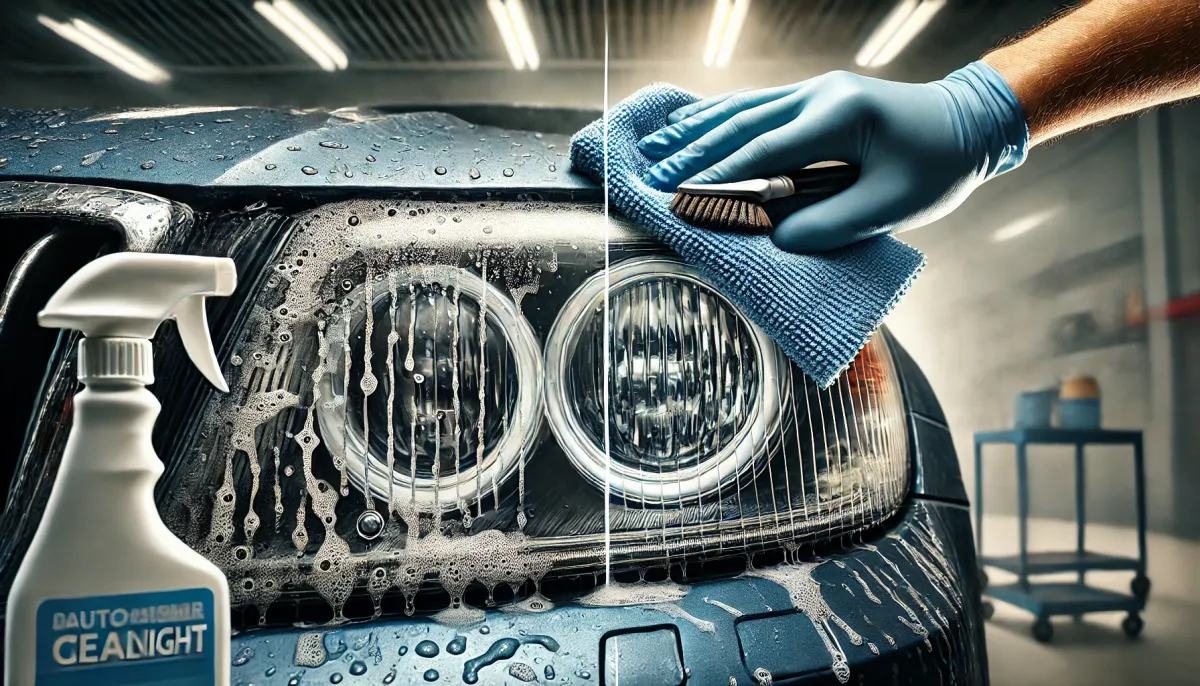 開車族必看！三個步驟輕鬆解決車燈變黃、提升照明亮度！