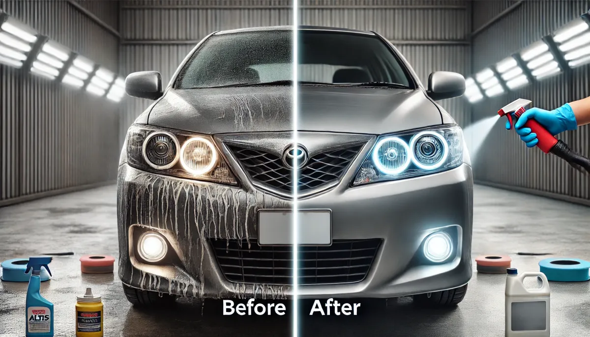 15歲老車大燈霧化？教你簡單三招，恢復大燈明亮度！