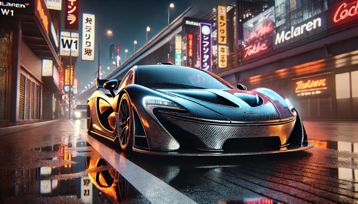 McLaren W1：全球僅兩輛原型車！親臨東京澀谷，搶先目睹未來超跑！