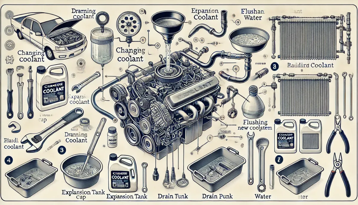 自己動手換水箱精！超詳細教學，讓你輕鬆搞定愛車散熱系統！