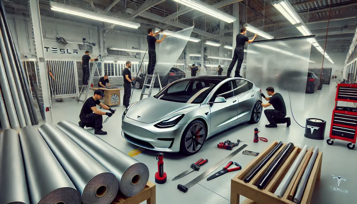 帶你體驗特斯拉官方3M隔熱紙升級！避暑神器，讓你告別車內烤箱！