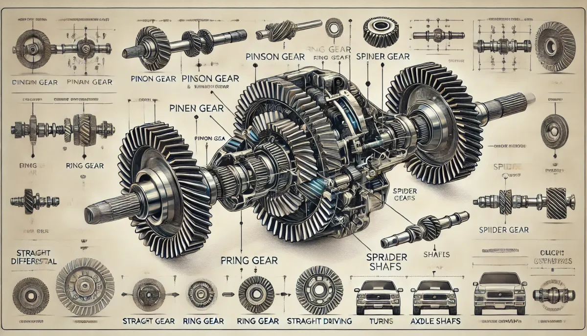 汽車差速器大解密：轉彎、打滑都不怕，原來背後有這「齒」輪在搞鬼！