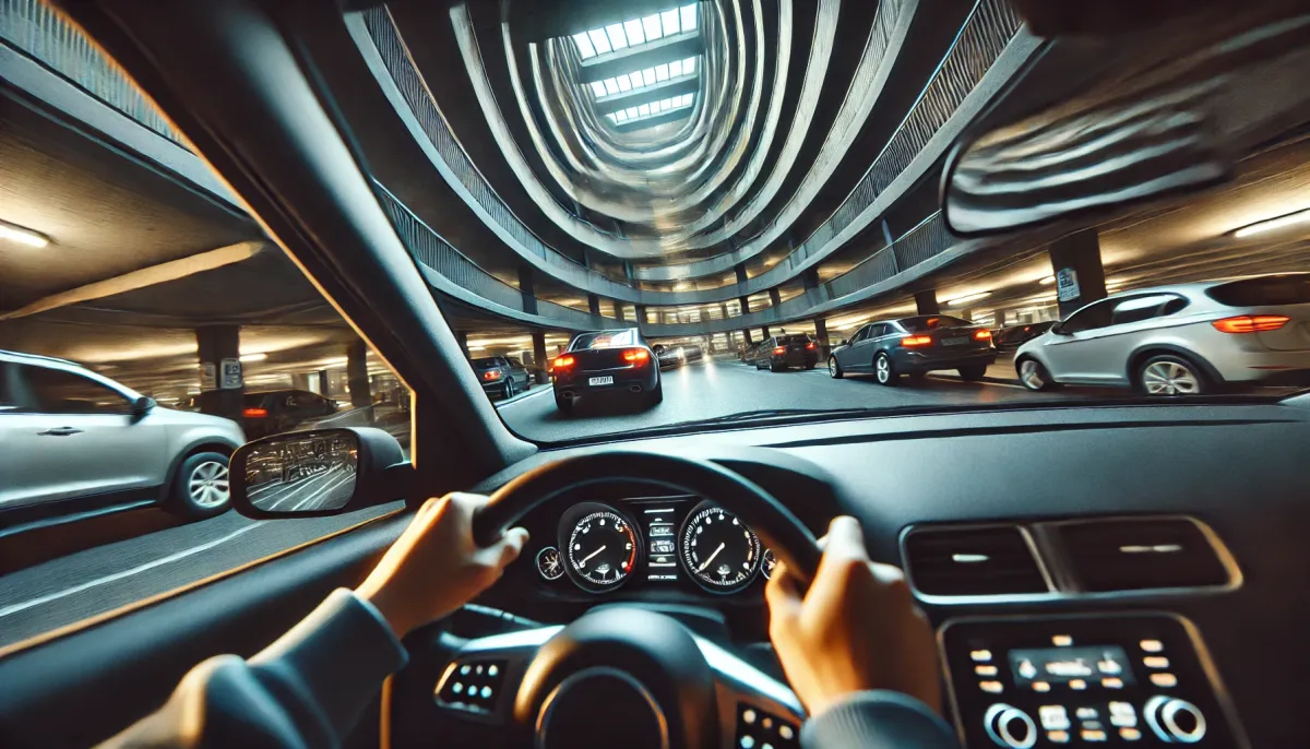 破解停車場魔咒：資深駕駛教你從容應對「死亡螺旋」，不再暈眩！