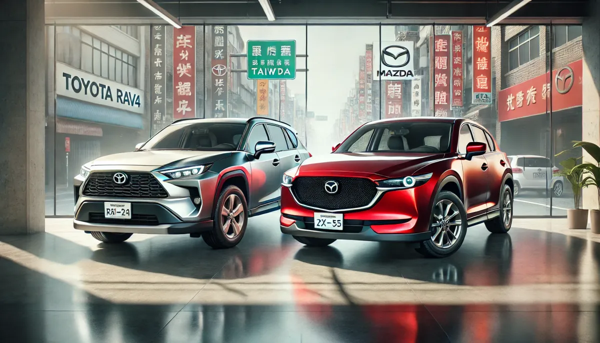 120萬預算買日系休旅？RAV4 vs CX-5，老司機教你怎麼選！