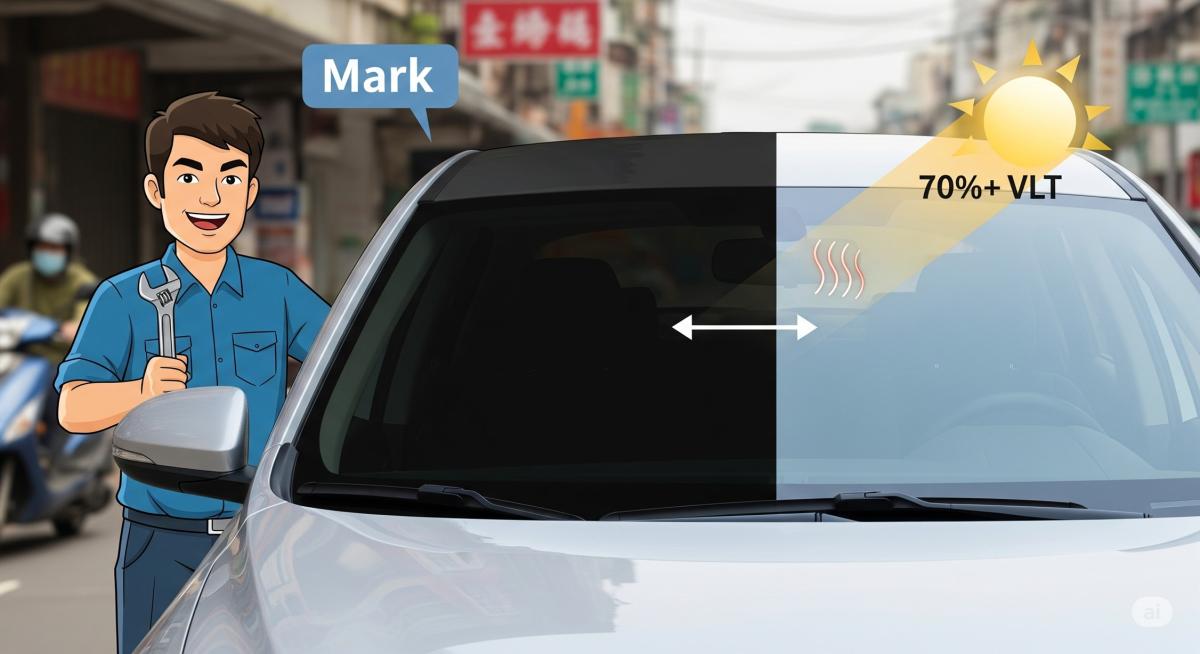 哇咧！隔熱紙新規定殺到！Mark師傅帶你破解70%透光率之謎！
