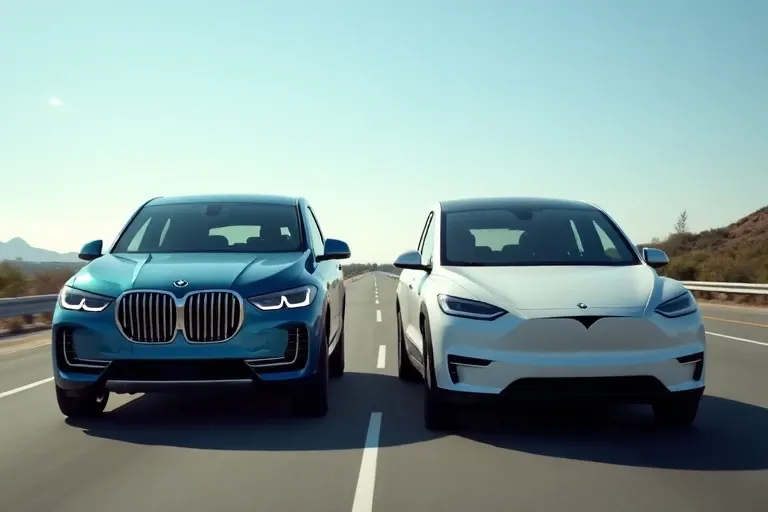 短腿逆襲？BMW iX1 vs. Tesla Model Y 國道續航力終極實測！