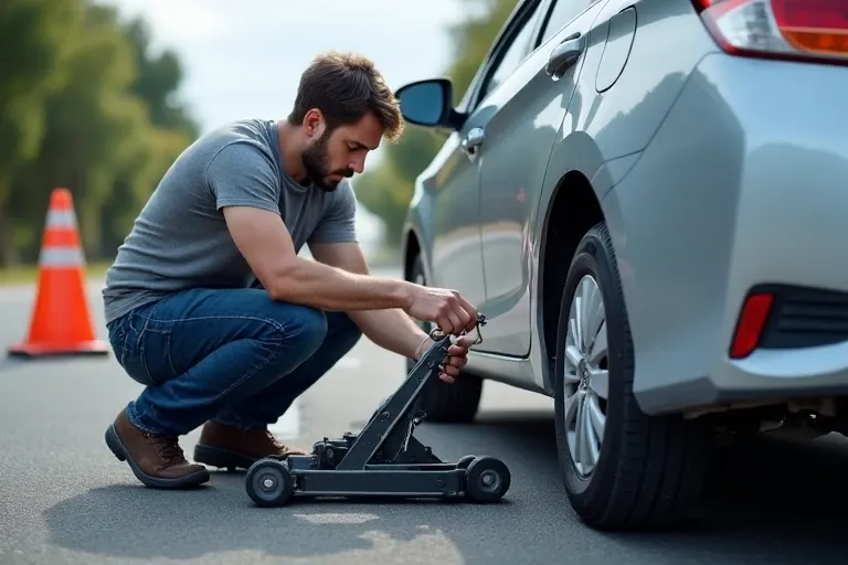 爆胎免驚！教你DIY換備胎，從此告別道路救援，安全感爆棚！