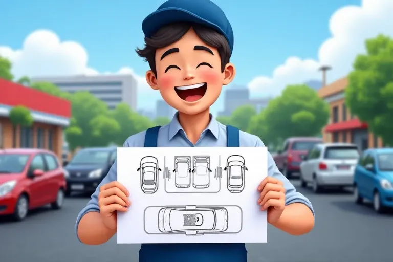 老司機Mark教你輕鬆征服倒車入庫！新手司機必看！