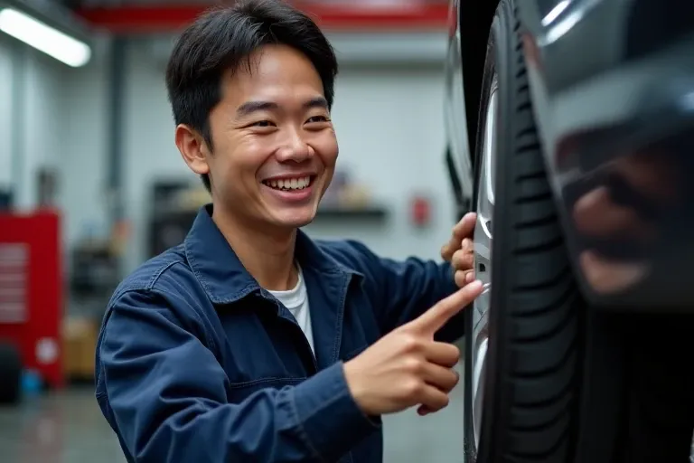 輪胎亮燈別慌！Mark師傅教你輕鬆搞定胎壓偵測器問題！