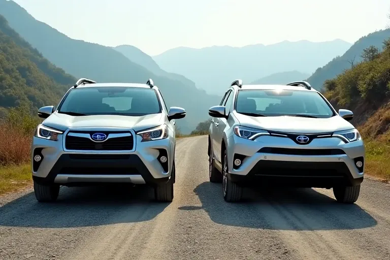 史上最狂休旅車對決！Subaru Forester VS Toyota RAV4：四驅窮光蛋還是前驅高富帥？